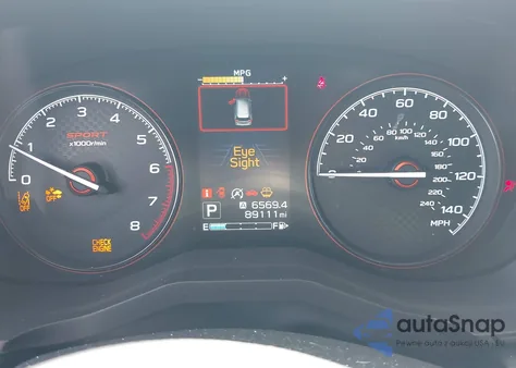 2019 Subaru Forester Sport из США, поврежденный, VIN JF2SKAJC4KH435448